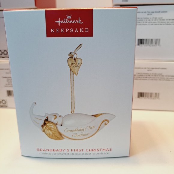 Hallmark Keepsake Grandbaby's First Christmas 2023 Christmas Tree Ornament - Picture 2 of 11
